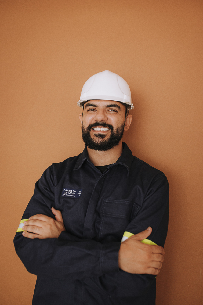 Prof. Filipe Fraga, engenheiro de Controle e Automação e professor de automação industrial.